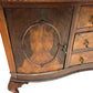 Vintage Georgian revival Walnut sideboard cabinet