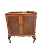 Early 20th C Walnut Vintage drinks cabinet by Dynatron