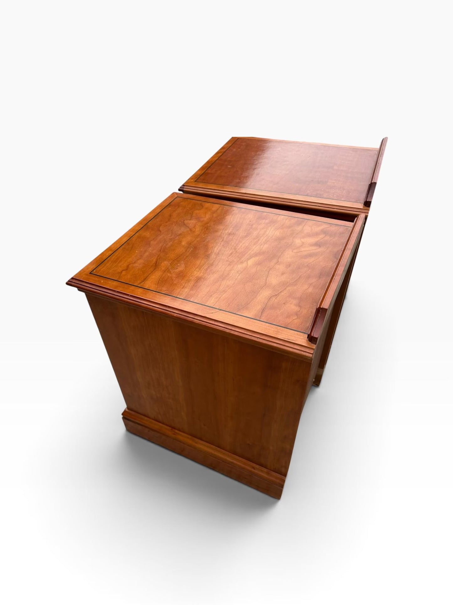 Vintage style bedside tables by Pedley of Saffron Walden