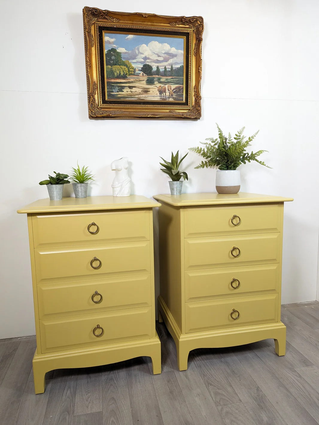 Stag Minstrel 4 Drawer Pair of Bedsides in any colour