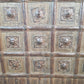 Vintage Reclaimed Rustic Indian Solid Wooden Dowry Chest Coffee Side Table Trunk