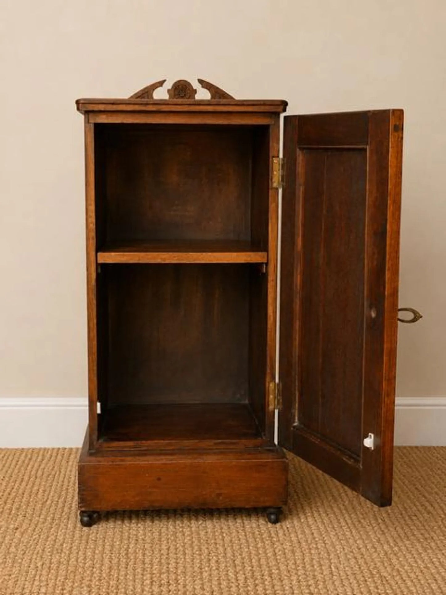 Vintage Bedside Cabinet | Hall Cabinet | Small Cupboard | English Country
