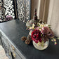 Painted Black Antique Sideboard Victorian Sideboard Heavily Carved