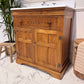 Tradtional Oak Bathroom Vanity Unit