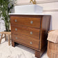 Oak Single Vintage Bathroom Vanity Unit