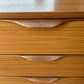 Vintage Europa Dressing Table With Mirror | Mid-Century Retro Sideboard | 9 Drawer Dresser | Media Unit | Scandinavian Furniture