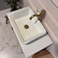 Oak Single Vintage Bathroom Vanity Unit