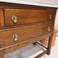 Oak Vintage Bathroom Vanity Unit With Basin