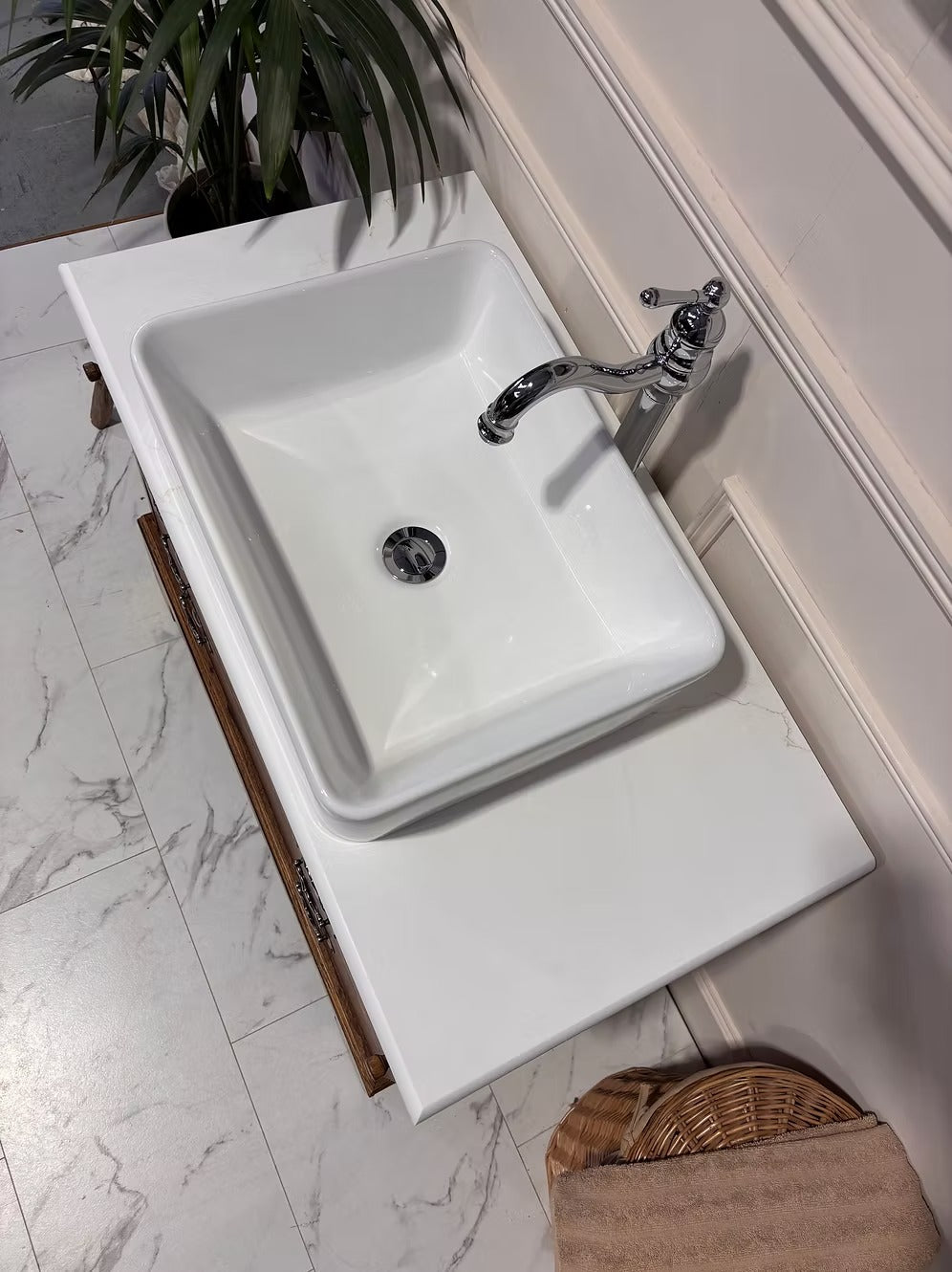 Traditional Vintage Bathroom Vanity Unit - George IV