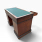 Vintage pedestal Oak desk by Urquhart & Adamson