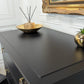 Stag minstrel black tallboy 7 drawer chest of drawers, professionally sprayed black