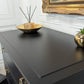 Stag minstrel black tallboy 7 drawer chest of drawers, professionally sprayed black