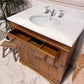 Tradtional Oak Bathroom Vanity Unit