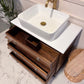 Oak Single Vintage Bathroom Vanity Unit