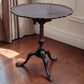 George III Mahogany Birdcage Tilt Top Table, Inthe Manner Of Chippendale.