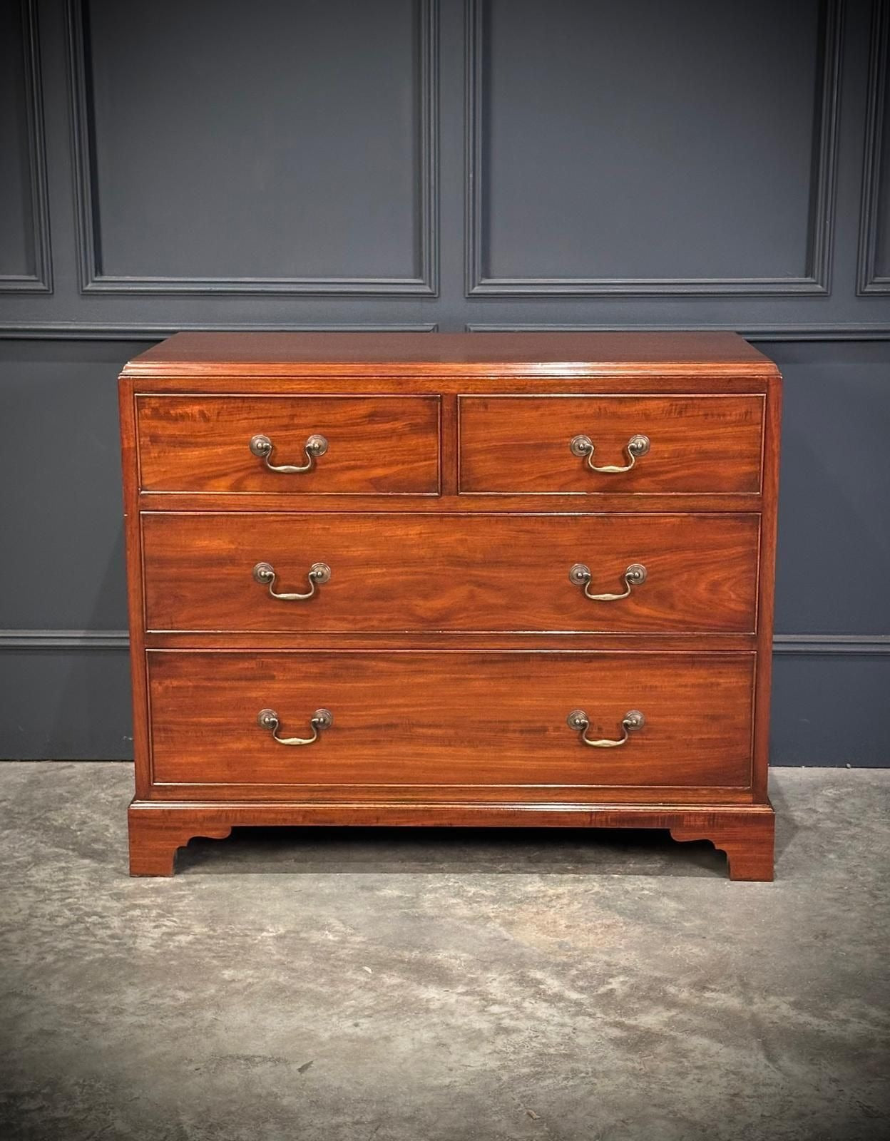 Small Vintage Mahogany Chest Of Drawers