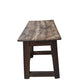 Antique dark Walnut Rustic side table