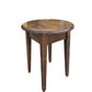 Antique Rustic round side table - farmhouse Wales