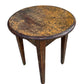 Antique Rustic round side table - farmhouse Wales