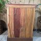 Vintage Reclaimed Indian Solid Wooden Brick Mould Drawer Unit Bedside Kitchen