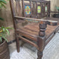 Vintage Rustic Solid Wooden Garden Bench Seat Day Bed