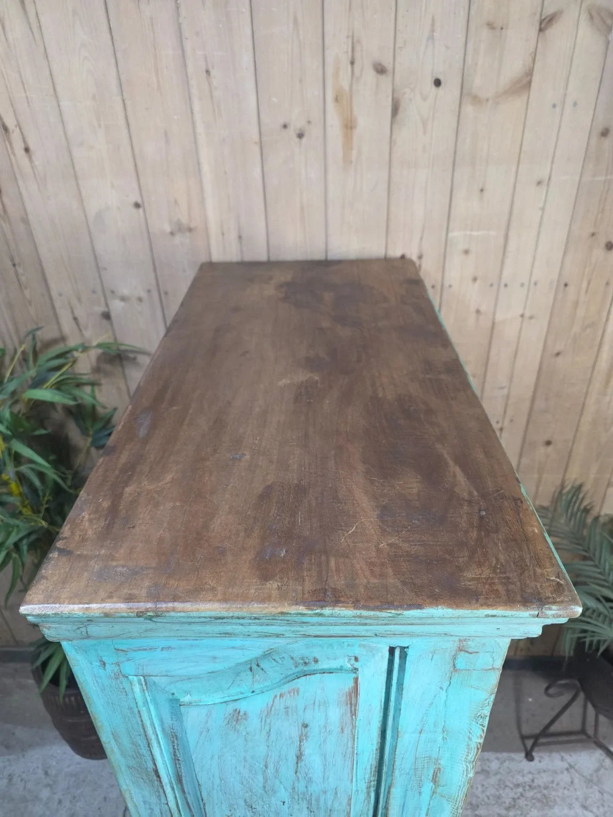 Vintage Reclaimed Indian Freestanding Kitchen Bathroom Drinks Display Cabinet