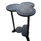 Antique Clover leaf Shamrock bobbin side table
