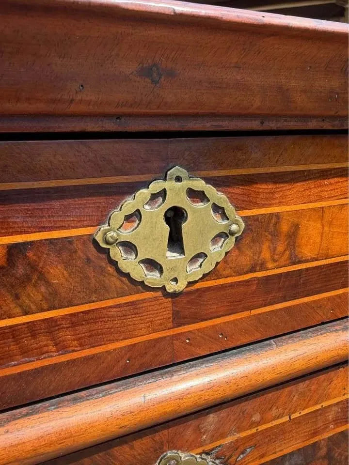 Antique 17th Century Walnut Tallboy Chest On Stand Chest Of Drawers