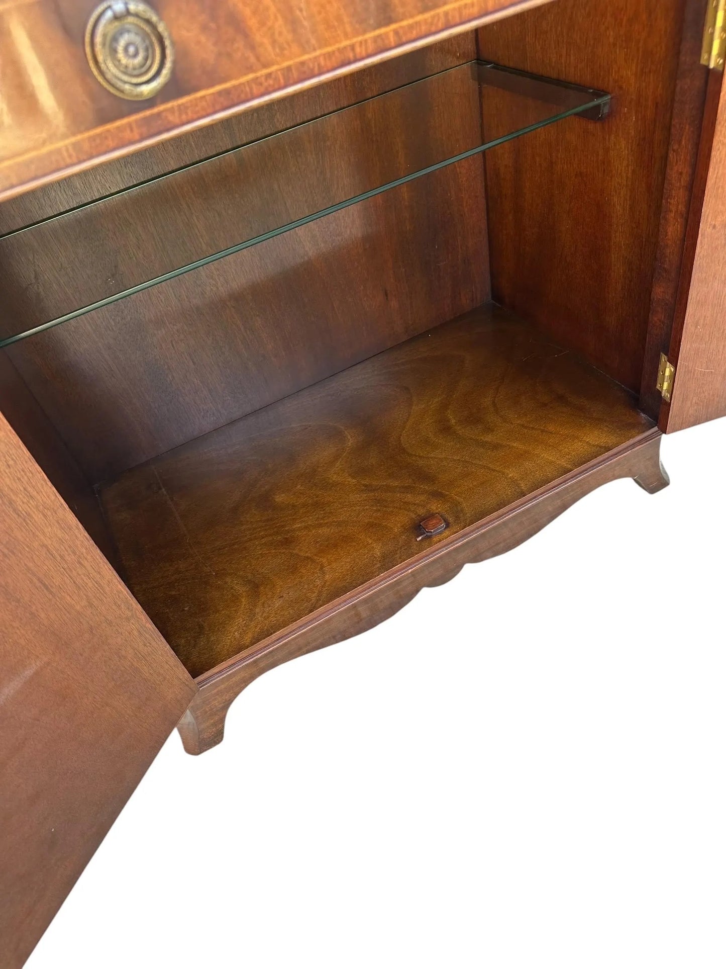 Mid century Mahogany Drinks cocktail cabinet by Rackstraw of Worcester