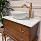 Queen Anne Vintage Vanity Unit With Basin
