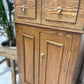 Single Reclaimed Tall Narrow Vintage Vanity Unit With Basin