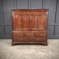 18th Century Dwarf Oak Housekeepers Cupboard Cabinet