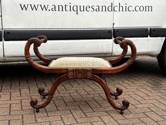 Vintage Stylish Stool / Window Seat
