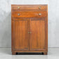 Vintage Oak Tallboy cupboard chest of drawers linen cupboard.