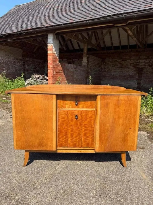 Vintage Mid-Century Art Deco Scandinavian Style Retro Sideboard Drinks Cabinet