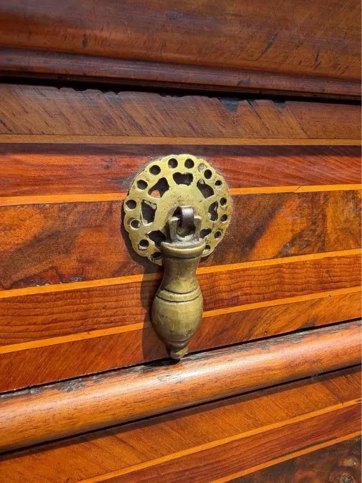 Antique 17th Century Walnut Tallboy Chest On Stand Chest Of Drawers