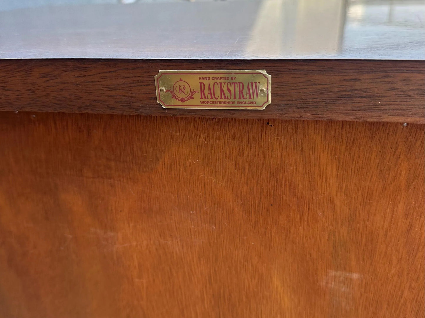 Mid century Mahogany Drinks cocktail cabinet by Rackstraw of Worcester