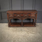 Rustic Oak Vintage Sideboard