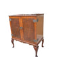 Early 20th C Walnut Vintage drinks cabinet by Dynatron