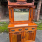 Antique Edwardian Mahogany Mirror Backed Sideboard Chiffonier Dresser
