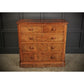 Vintage Victorian Burr Oak Chest Of Drawers