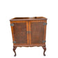 Early 20th C Walnut Vintage drinks cabinet by Dynatron