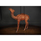 Vintage Leather Camel Ornament