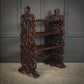 Magnificent Burmese Carved 3 Tier Buffet