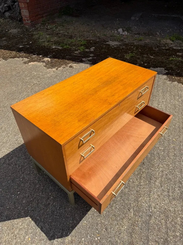 Vintage G Plan Limba E Gomme Mid Century Retro Teak MCM Chest of Drawers