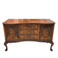 Vintage Georgian revival Walnut sideboard cabinet