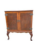 Early 20th C Walnut Vintage drinks cabinet by Dynatron