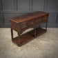 Rustic Oak Vintage Sideboard