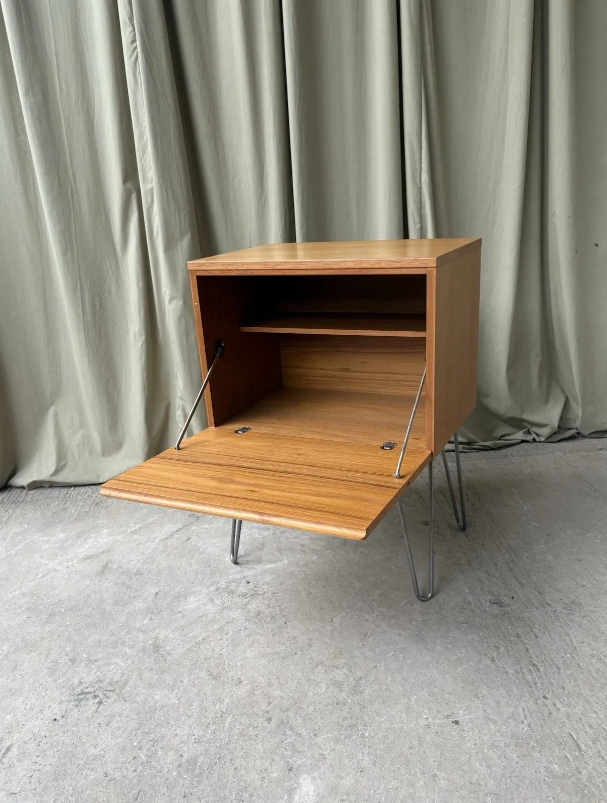 Vintage Mid Century Small Media Cabinet Scandi Danish Retro R1133