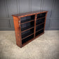Vintage Victorian Rosewood Open Bookcase